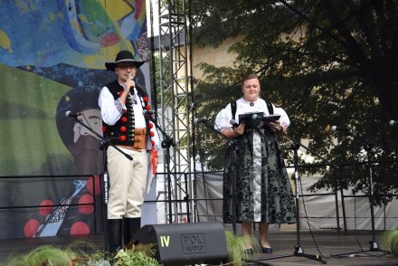 Mała scena Tygodnia Kultury Beskidzkiej w Wiśle